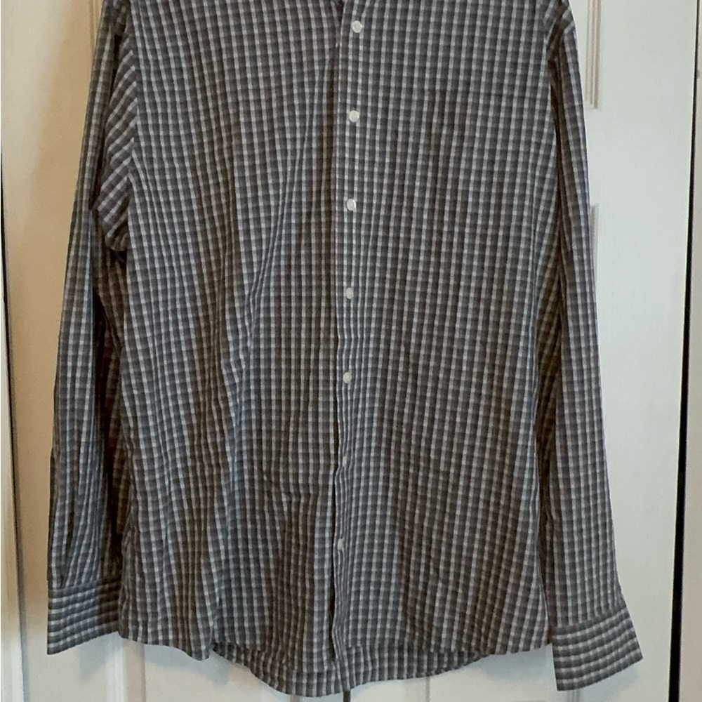 johnnie-O Gray Casual Button Down Shirt